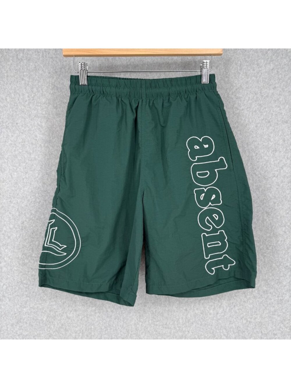 Lyrical Lemonade x Absent Mens Tech Shorts Size M Green White Streetwear Limited